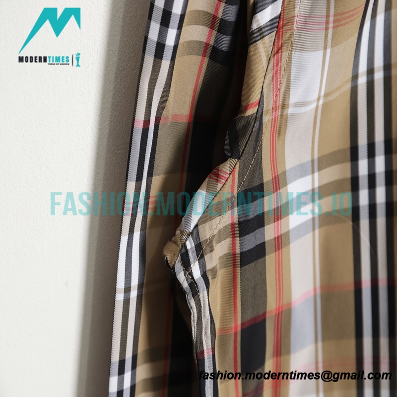 Burberry - New Pocket Embroidered Striped Long-sleeved Shirt T-shirt